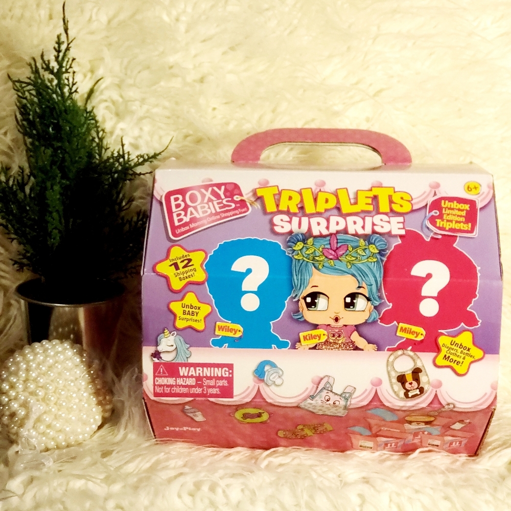 NEW Boxy Babies "Triplets Surprise"